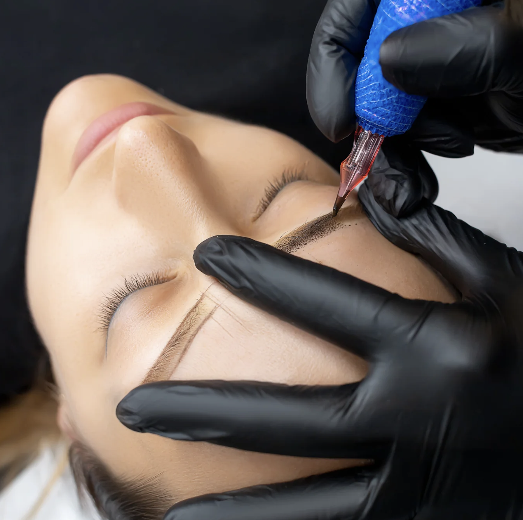 Ombre Powder Shading Brow Technician training at BC Medical Clinic